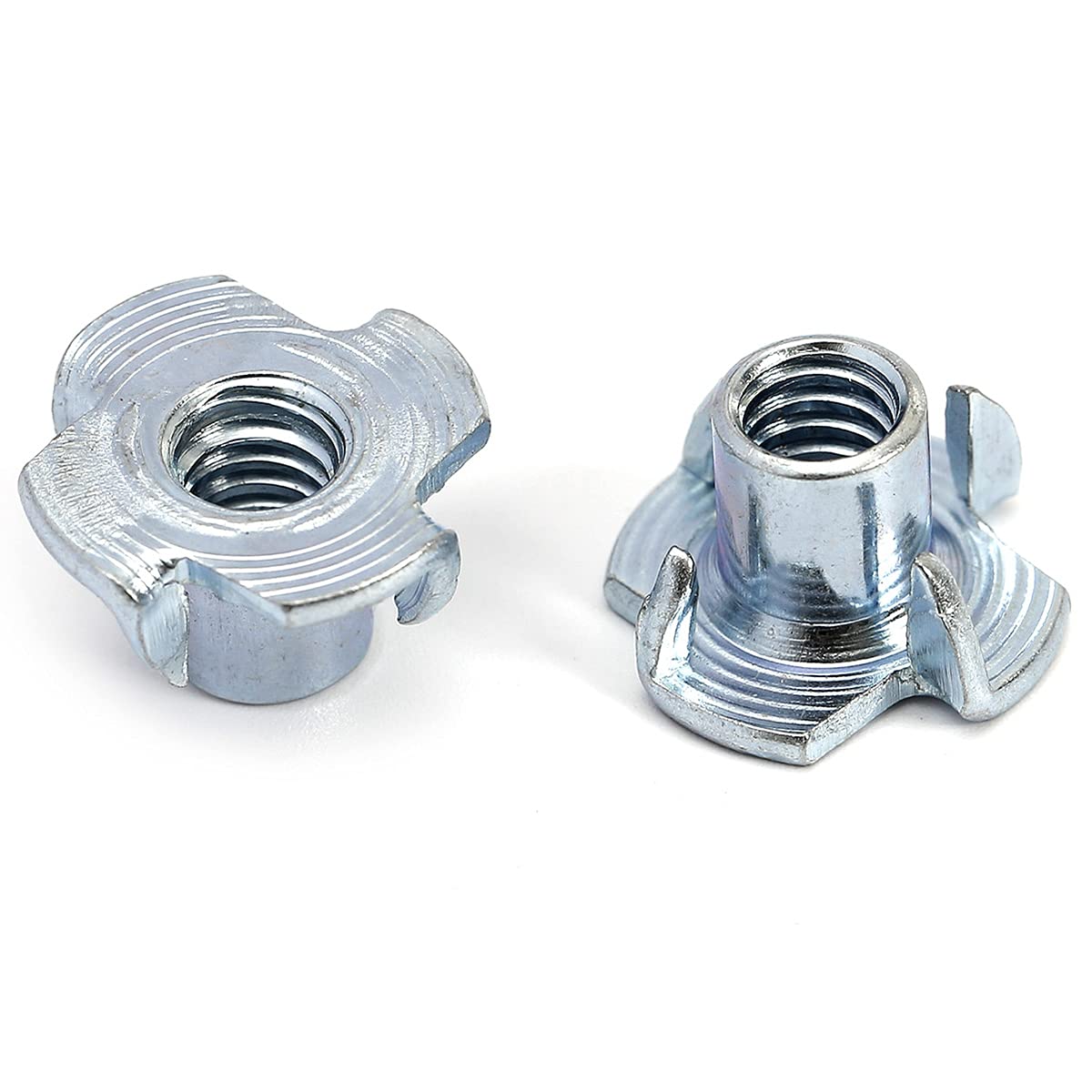 1/4-20 Threaded Inserts for Wood T Nuts 1/4-20 Bolts Fully Threaded Button Head Hex Socket Screws 1" 1-1/4" and Washers