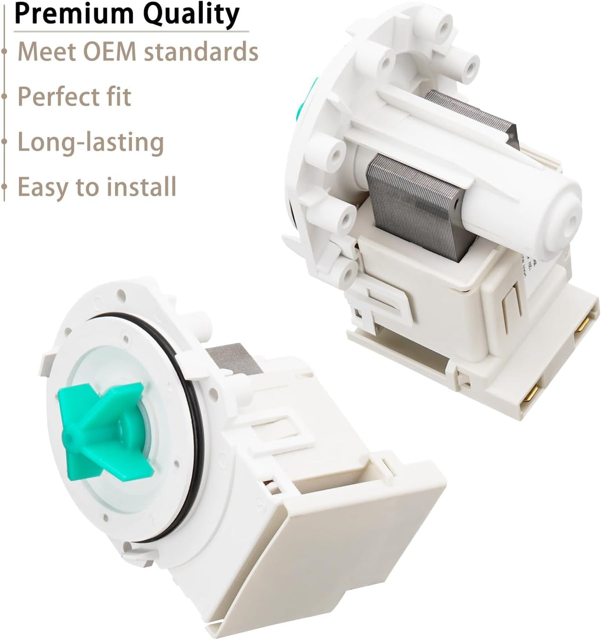 FGHD2433KF1 FGHD2465NF1A FFCD2413US2A Dishwasher Drain Pump for Frigidaire