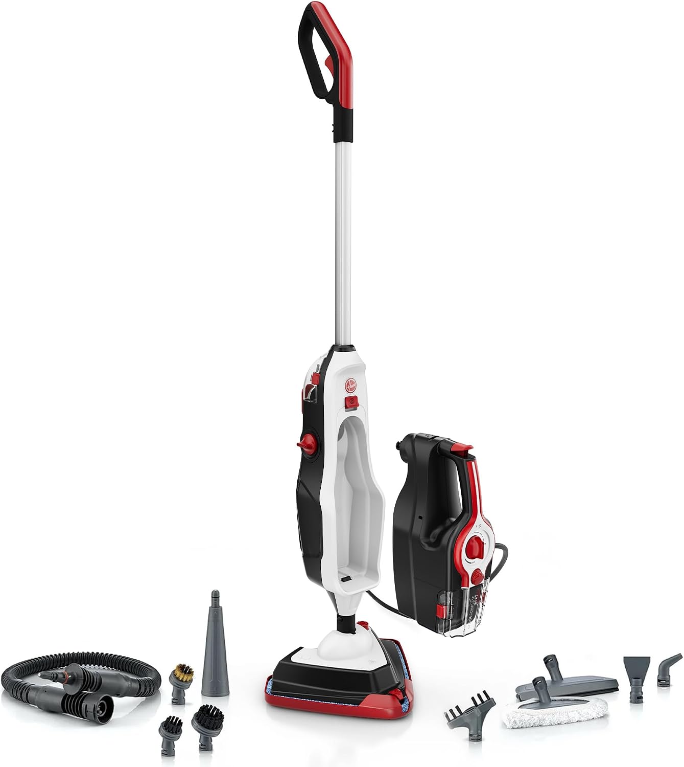 Steam Complete Pet Steam Mop, Hard Floor Cleaner Machine | 10-in-1 Multipurpose Cleaner Machine, Removable Handheld