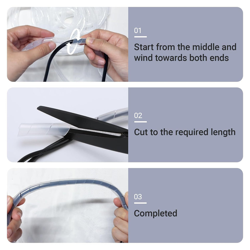 Ultrasound Probe Cable Protective Case, Durable Cover for 1/2" Circumference Cables, 23ft Length