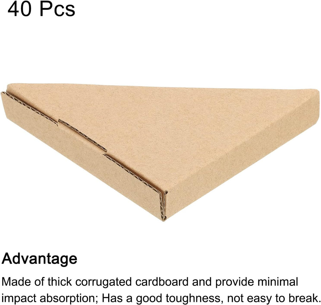 Adjustable Cardboard Corner Protector, Cardboard Edges Protector 10x10x1.7cm for Art, Packing, Shipping Supplies Pack