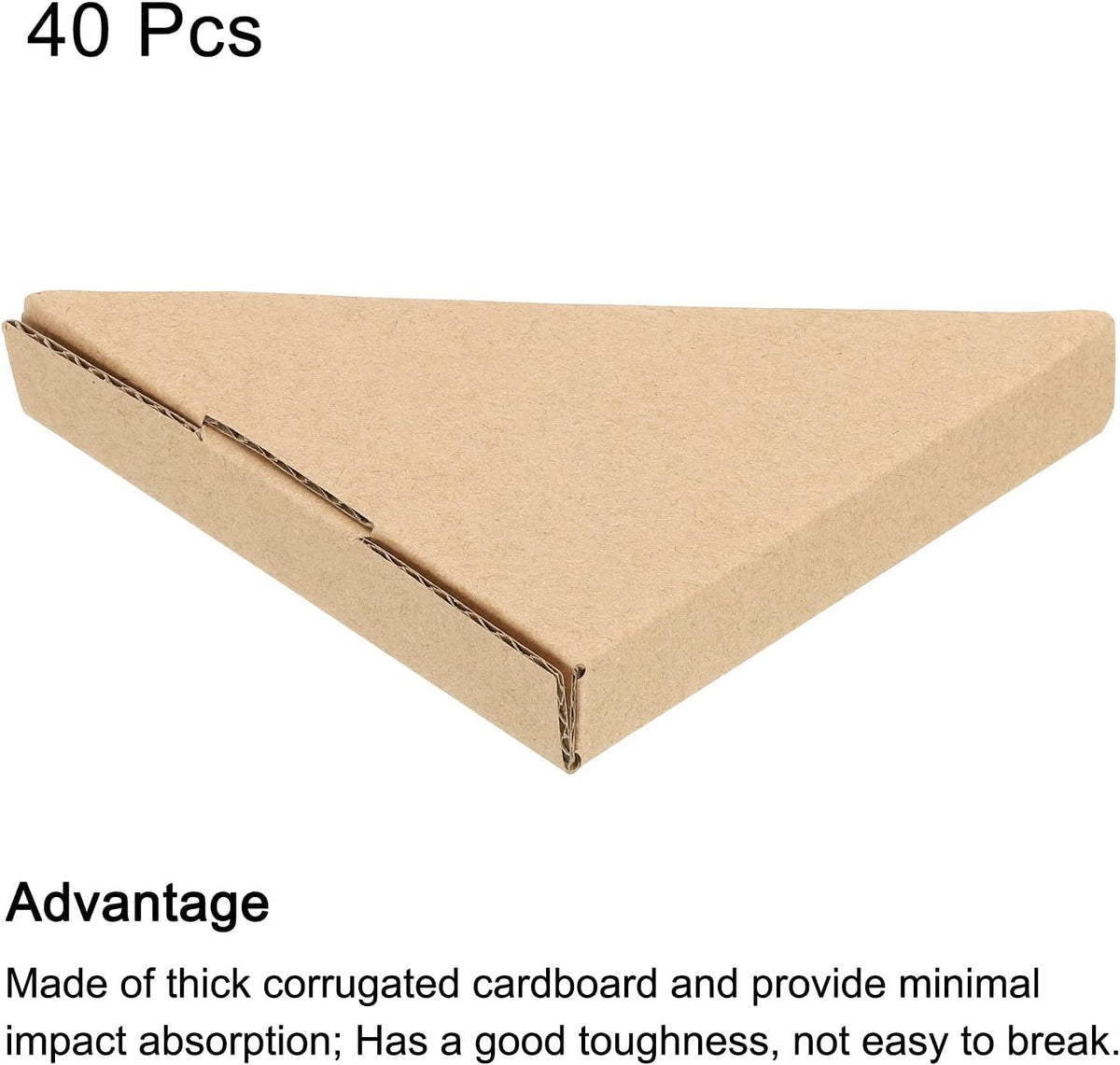 Adjustable Cardboard Corner Protector, Cardboard Edges Protector 10x10x1.7cm for Art, Packing, Shipping Supplies Pack