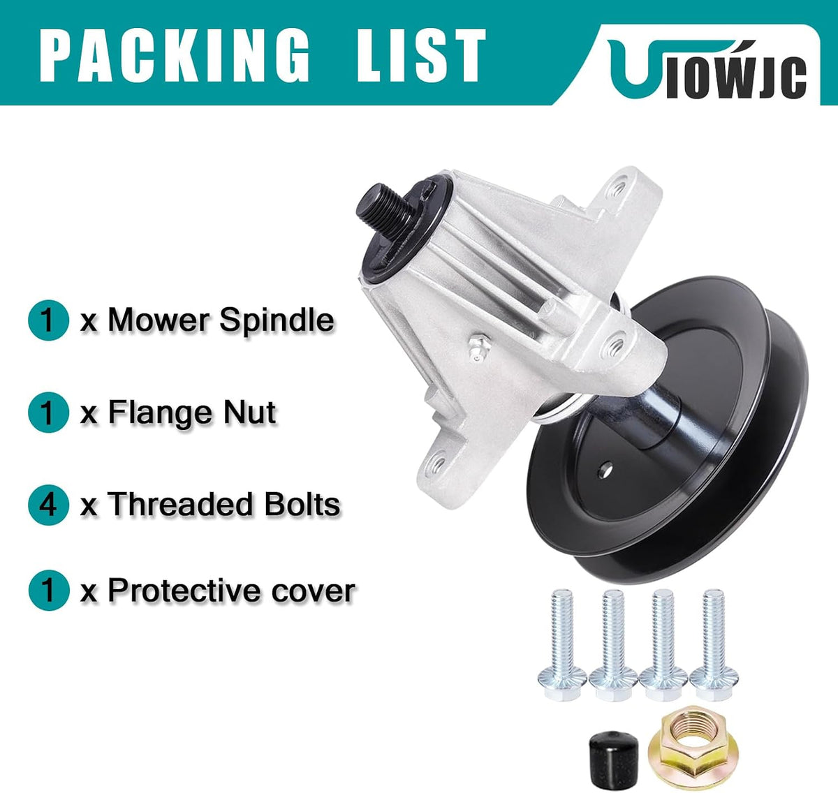 50 inch Mower Deck Spindle Assembly 618P09256 618-09256 Fits for Cub Cadet Ultima ZT1 50 ZT2 50 ZTS1 50 ZTS2 50 MTD Craftsman Z5600 Z5650 Troy Bilt Mustang Z50 Zero Turn Parts