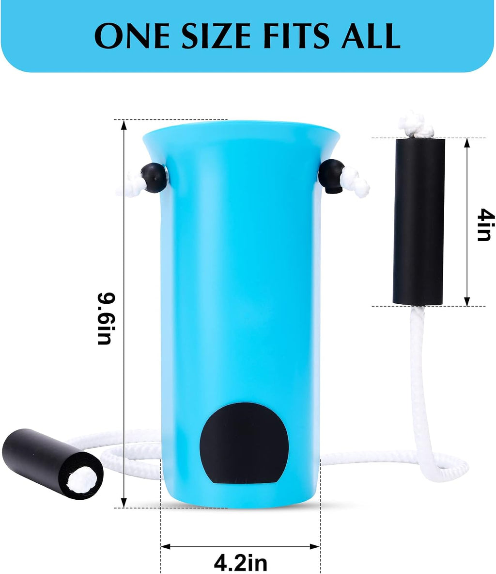 Sock Aid - Wide 3.93" Sock Aid with Foam Handles, Sock Aide Device for Elderly, Sock Helper Easy On Easy Off for