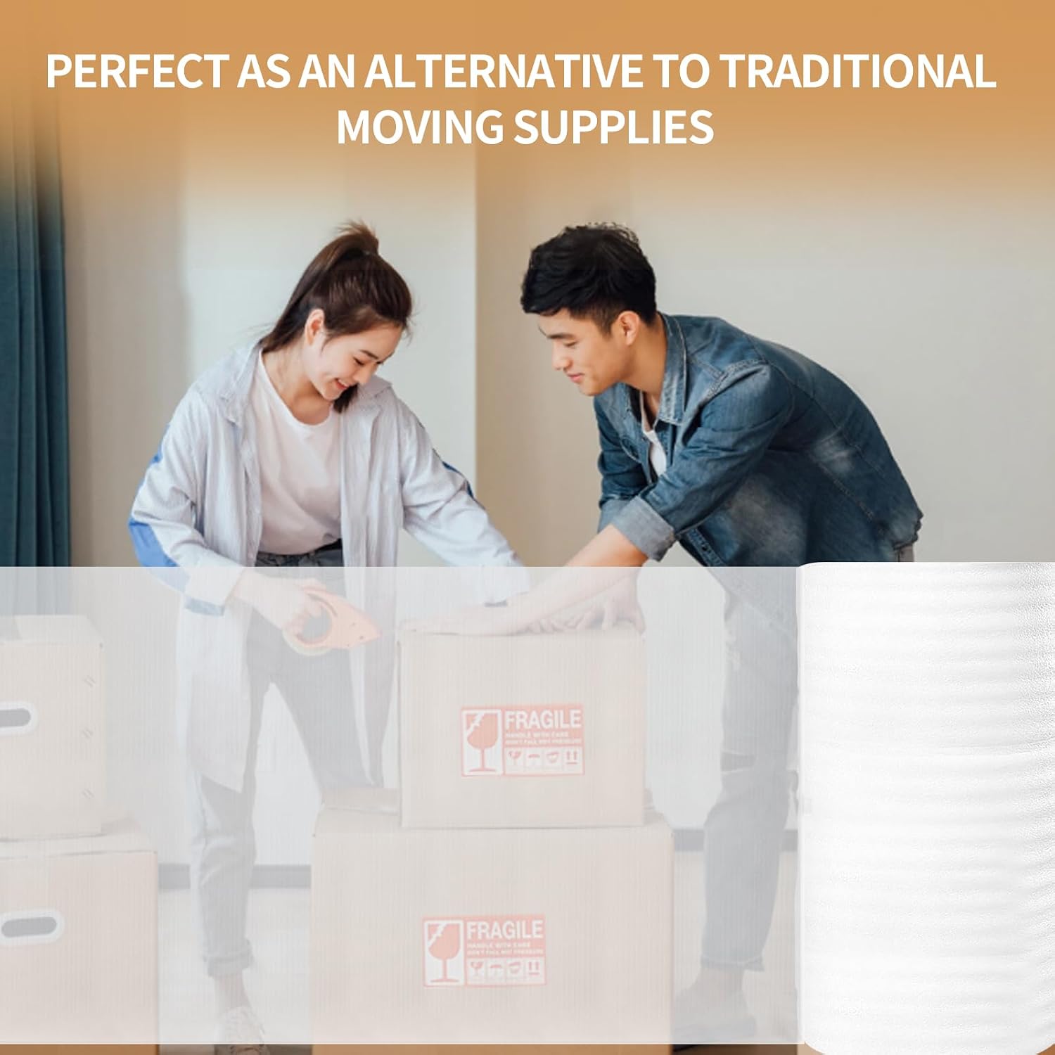 15 "Wide X 160'Length Packing Foam Rolls,Large Foam Wrap Rolls. | Rolls, Moving, Shipping, Glasses, China, Dishes