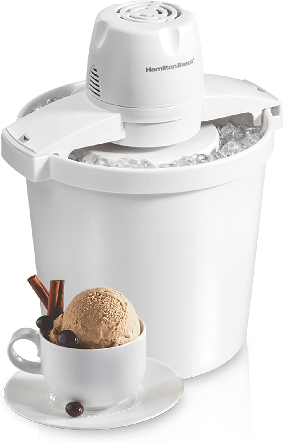 Automatic Electric Ice Cream Maker & Frozen Yogurt Machine