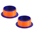 4 Inch Shrink Wrap Handle, 2Pcs Stretch Wrap Dispenser Stretch Film Dispenser Plastic Hand for 76mm Above Core