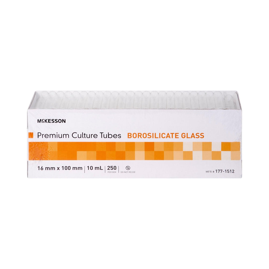 Glass Culture Tubes, 10 mL, 250 ct
