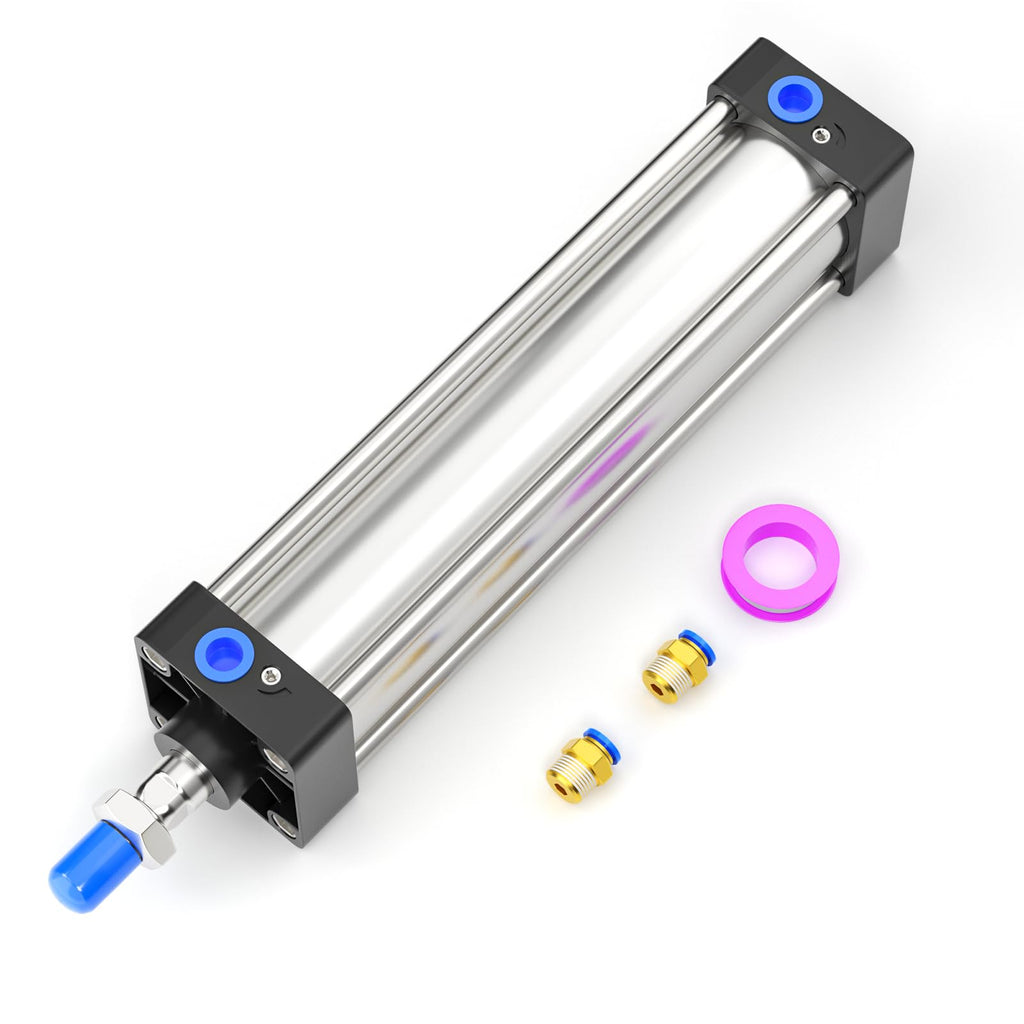 TAILONZ 100mm Bore 300mm Stroke Pneumatic Air Cylinder Double Action SC 100x300