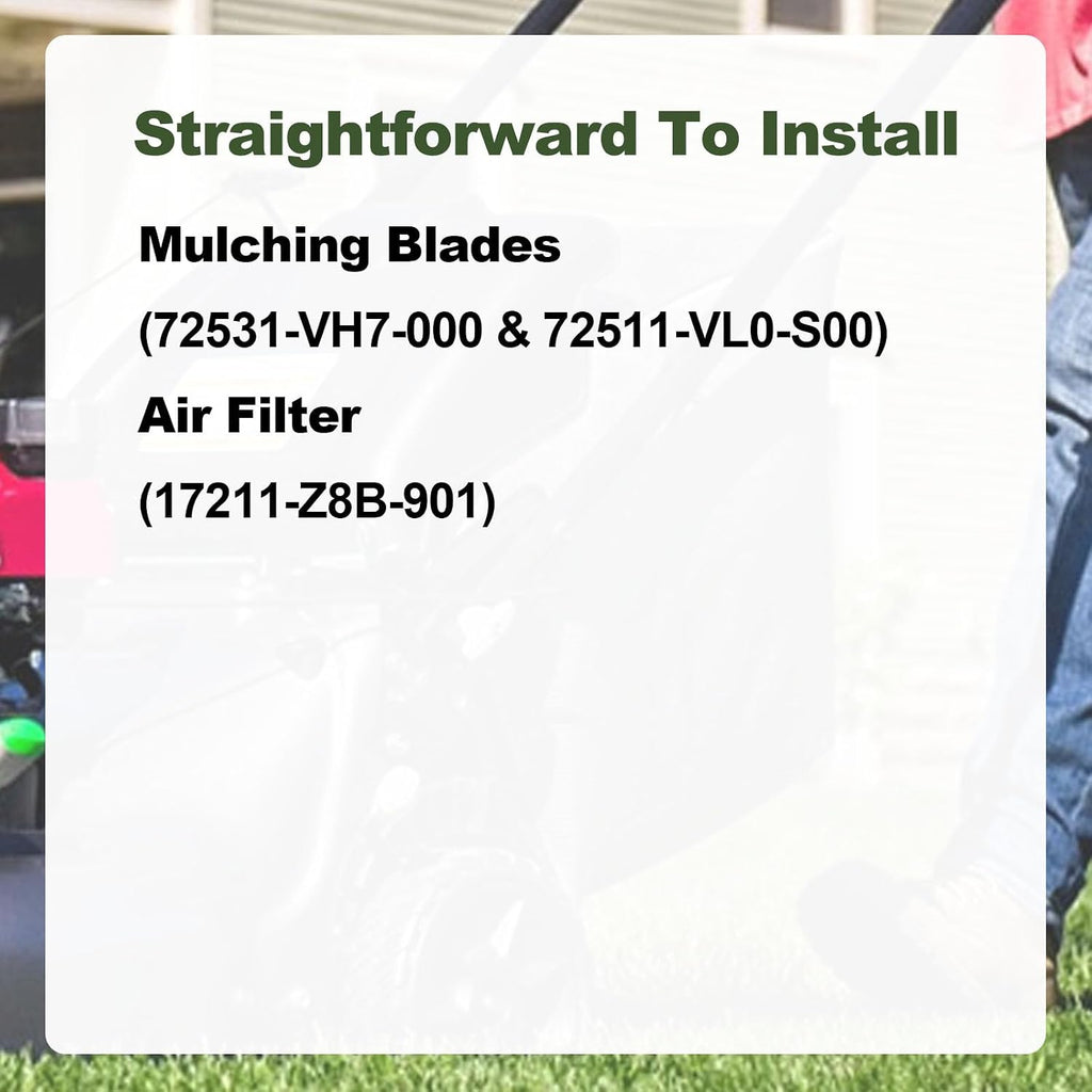 Mulching Blades Kit for Honda HRX217/HRR216 21"