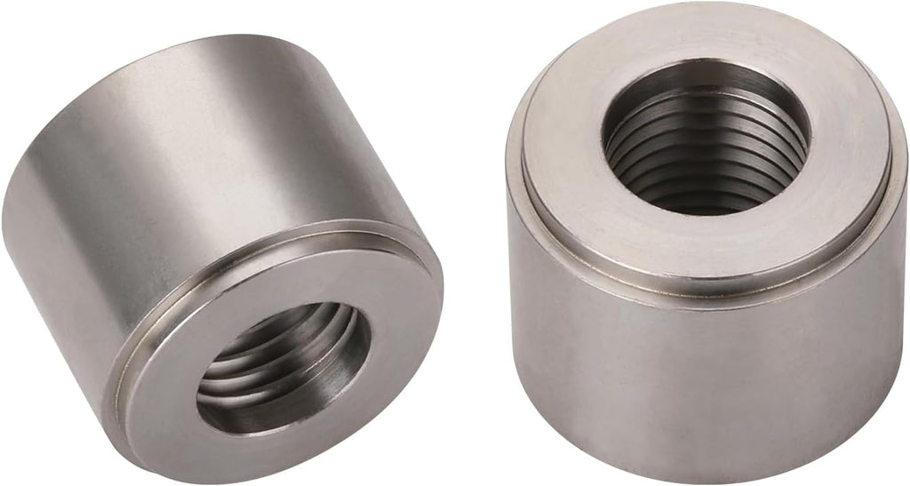 1/4 NPT Female Pipe Thread Stainless Steel Weld On Bung Fitting Adapter 2PCS