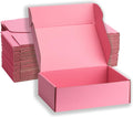 Pink Shipping Boxes 12x9x3 Inches, 20 Pack