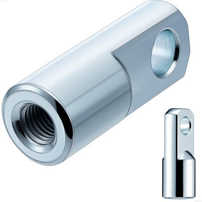 VIILOCK 2pcs Clevis M10x1.25 Female Thread Air Cylinder I Connector I-25/32