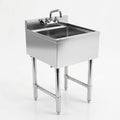 18x18 Underbar Hand Sink, Faucet Included, NSF