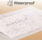 100 Pcs Packing List Envelopes 4.5 x 5.5 Inch, Clear Adhesive Shipping Invoice Pouch & Use for Document Protection