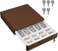 16 inch Cash Drawer: with Micro Switch Auto Open Heavy Duty Insert Tray 5 Bill 8 Coin for POS System Removable Cash