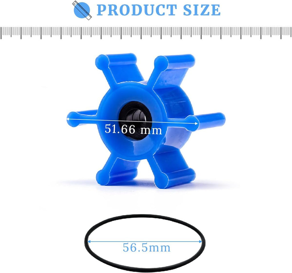 Replacement Impeller compatible With Milwaukee M18 Transfer Pumps Replaces 49-16-2771