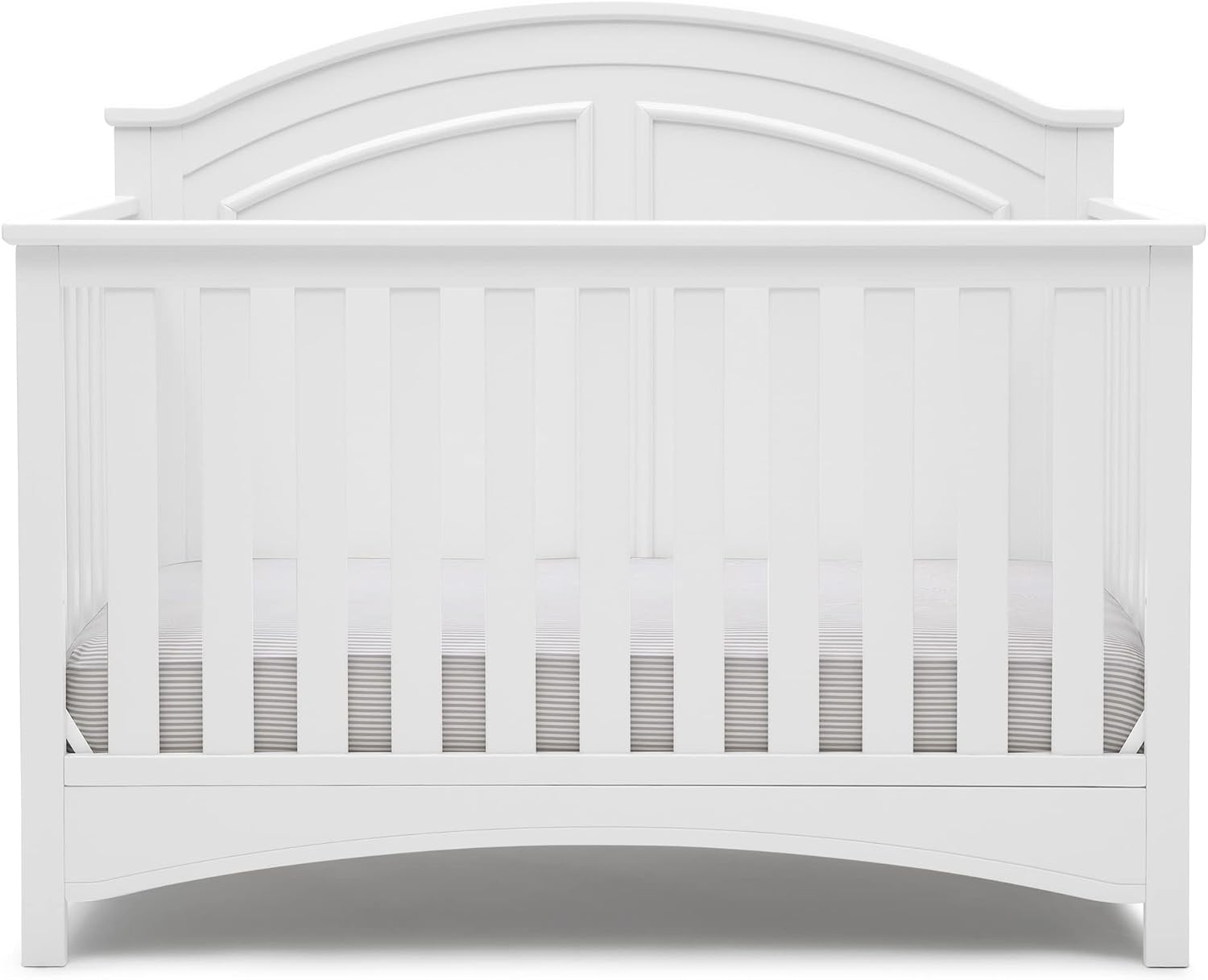 Perry 6-in-1 Convertible Crib - Greenguard Gold Certified, Bianca White