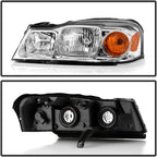 Compatible with 2006-2007 Saturn Vue Headlights Headlamps Replacement 06-07 Driver & Passenger Driver + Passenger Side