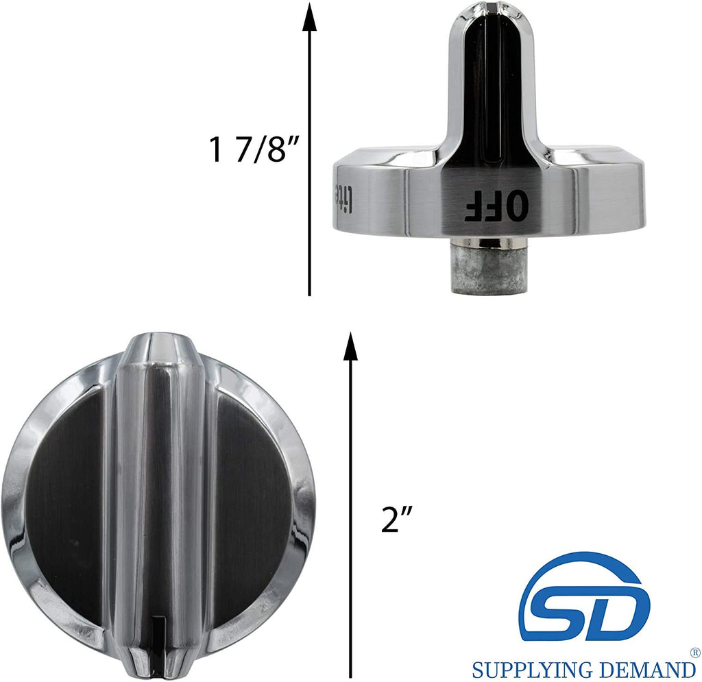 Supplying Demand 316564509 1513575 Gas Range Burner Control Knob Replacement Model Specific Not Universal