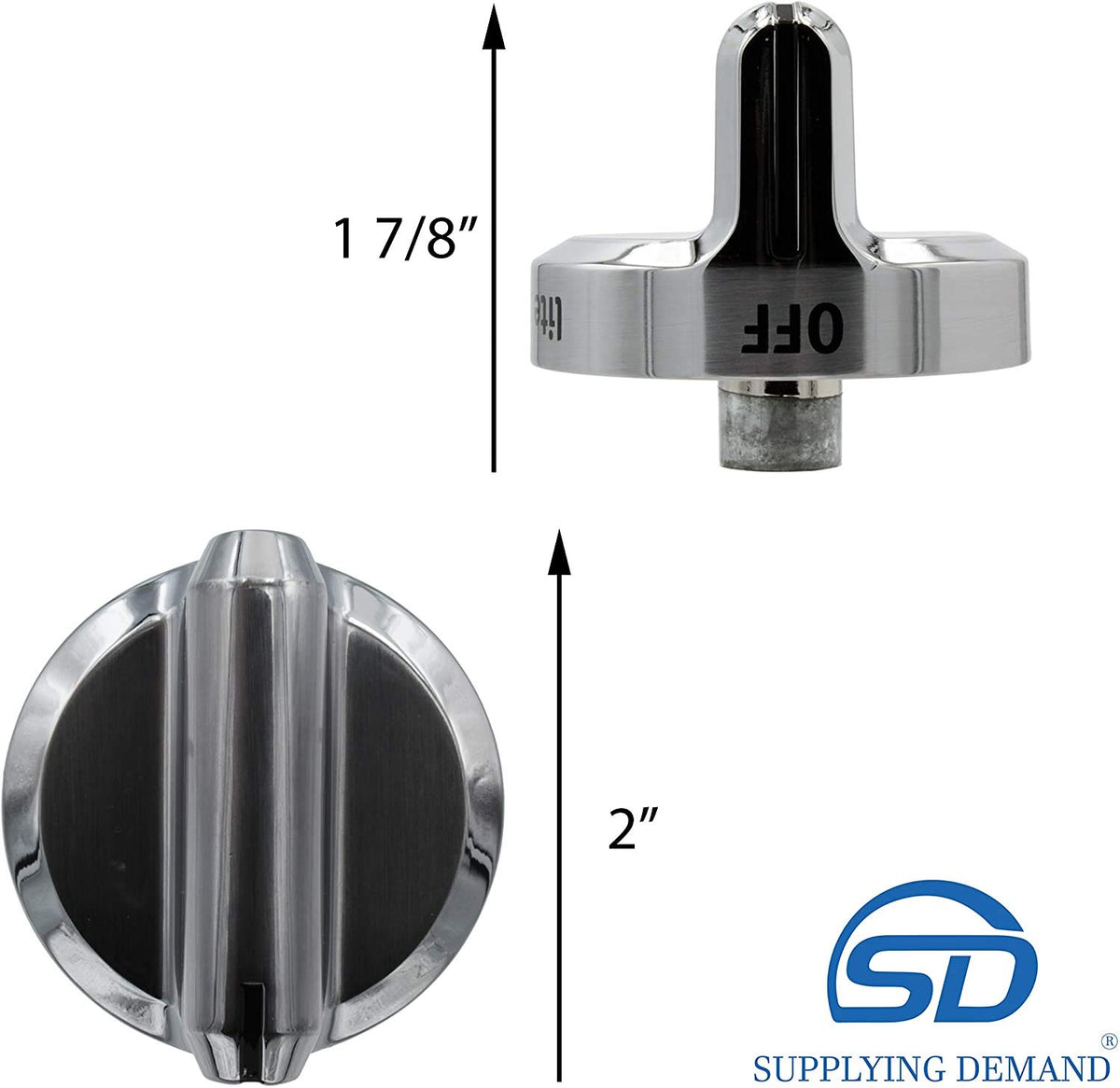 Supplying Demand 316564509 1513575 Gas Range Burner Control Knob Replacement Model Specific Not Universal