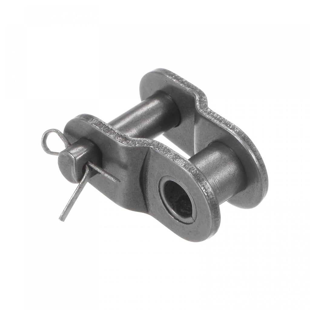 uxcell 12Pcs #35 Chain Offset Half Link Roller, 3/8" Pitch Carbon Steel, Standard Chain End Connector Split Links for 06C Chain
