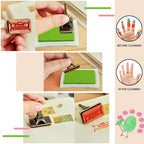 40 Color Craft Ink Stamp Pads Set, Ink Pads for Rubber Stamps