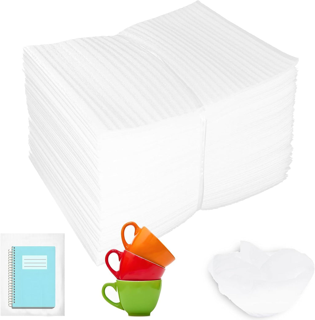 Packing Foam Pouches 1/24'' thickness 6 x8IN,50 Pack