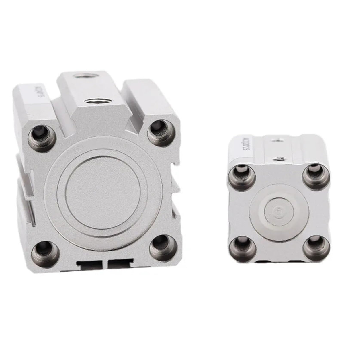 Air Pneumatic Cylinder 63mm Bore Small Thin Cylinder 5-100mm Stroke 1Pcs(Color:Stroke 10mm)