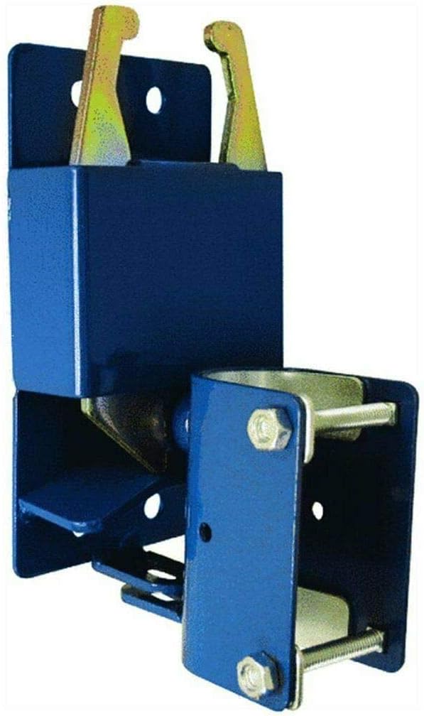 Genuine Two Way Lockable Gate Latch, Blue. Perfect for Farms, Pastures, and Ranches. Part Number S16100100