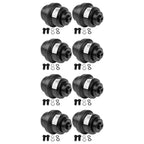 Flynsu (8-Pack Bottom Track Roller 7013575 Replacement for Bobcat 225 325 328 329 331 334 335 425 428 430 E25 E26 E32 E34 E35 E37 E42 Mini Excavators