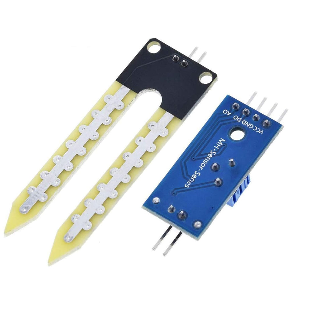 5-Pack LM393 Soil Moisture Sensor, 3.3V-5V