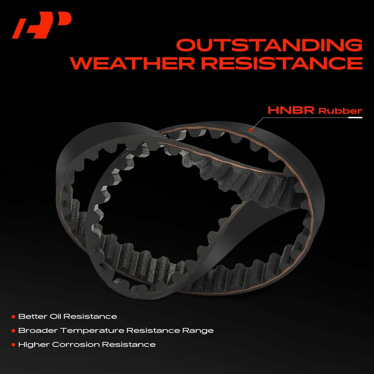 A-Premium Engine Timing Belt Compatible with Mitsubishi Models