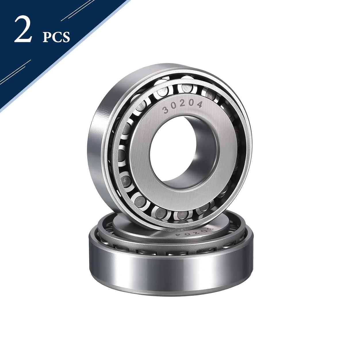 2 Pack 30204 Tapered Roller Bearing Cone and Cup Set