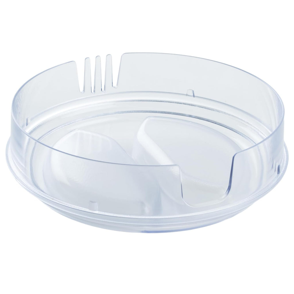Heavy-Duty 1 Gallon Plastic Pitcher with Lid, Clear, BPA Free