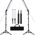 Photography Lighting, Handheld Wand LED Photo Studio Video Light | Adjustable Stick Kit with Stand Tripod and Bag for