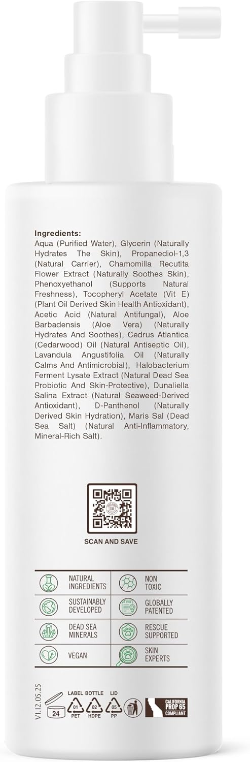 Cooper and Gracie Flea & Tick Dog Spray Grooming Skin Soothing Spray
