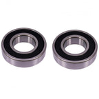 DEEG 2 PCS 1-1/8" 6206-18 Rubber Seal Ball Bearing 1-1/8"x62x16mm