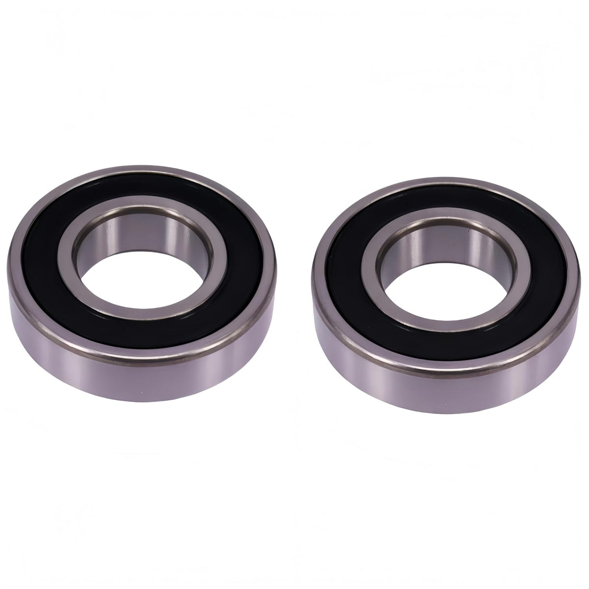 DEEG 2 PCS 1-1/8" 6206-18 Rubber Seal Ball Bearing 1-1/8"x62x16mm