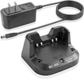 BC-202 Rapid Charger Replacement for ICOM IC-705 ID-52A ID-51A 2-Way Radio | Smart desktop charger fits ID-52E ID-51E