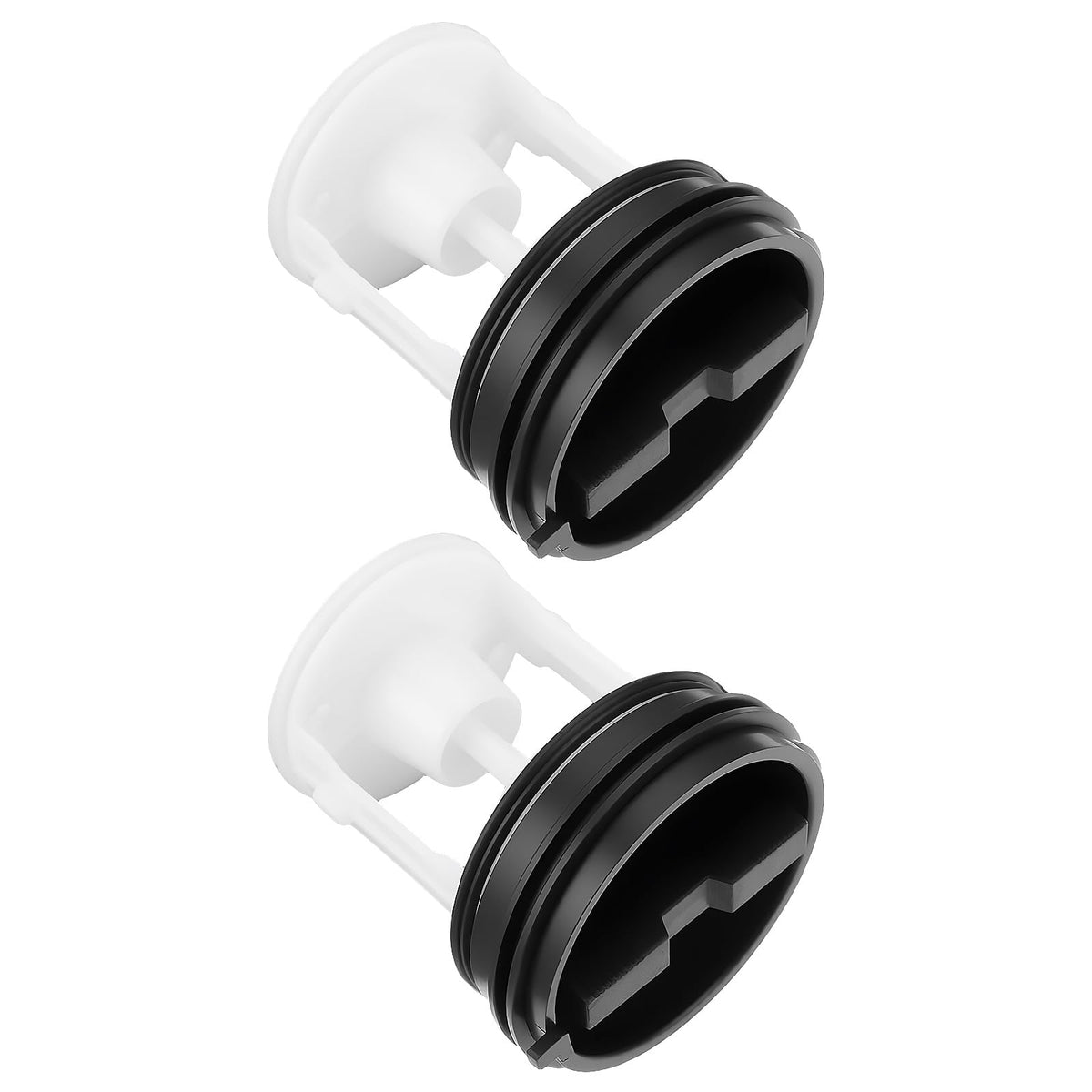 Briny River 2pcs Washing Machine Drain Pump Filter Compatible with HOTPOINT Compatible with INDESIT