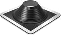 #8 Epdm Metal Roof Pipe Flashing, Fits 6-3/4" to 15'' Od Pipes, Flexible Roof Flashing with Aluminum Base, Waterproof