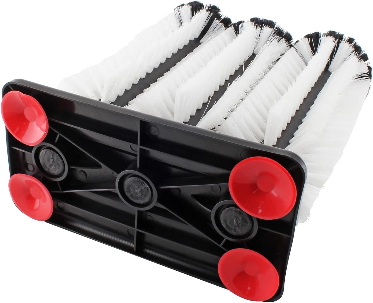 3 Long Brush Bar Glass Washer with Suction Base