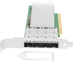 Vogzone for E810-XXVDA4 Network Adapter, 25GbE 4X SFP28 PCIe 4.0 x16 NIC