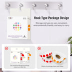 0.5" Circle Dot Stickers 2 Rolls Pack 2000 Color Coded Label, Orange+Red