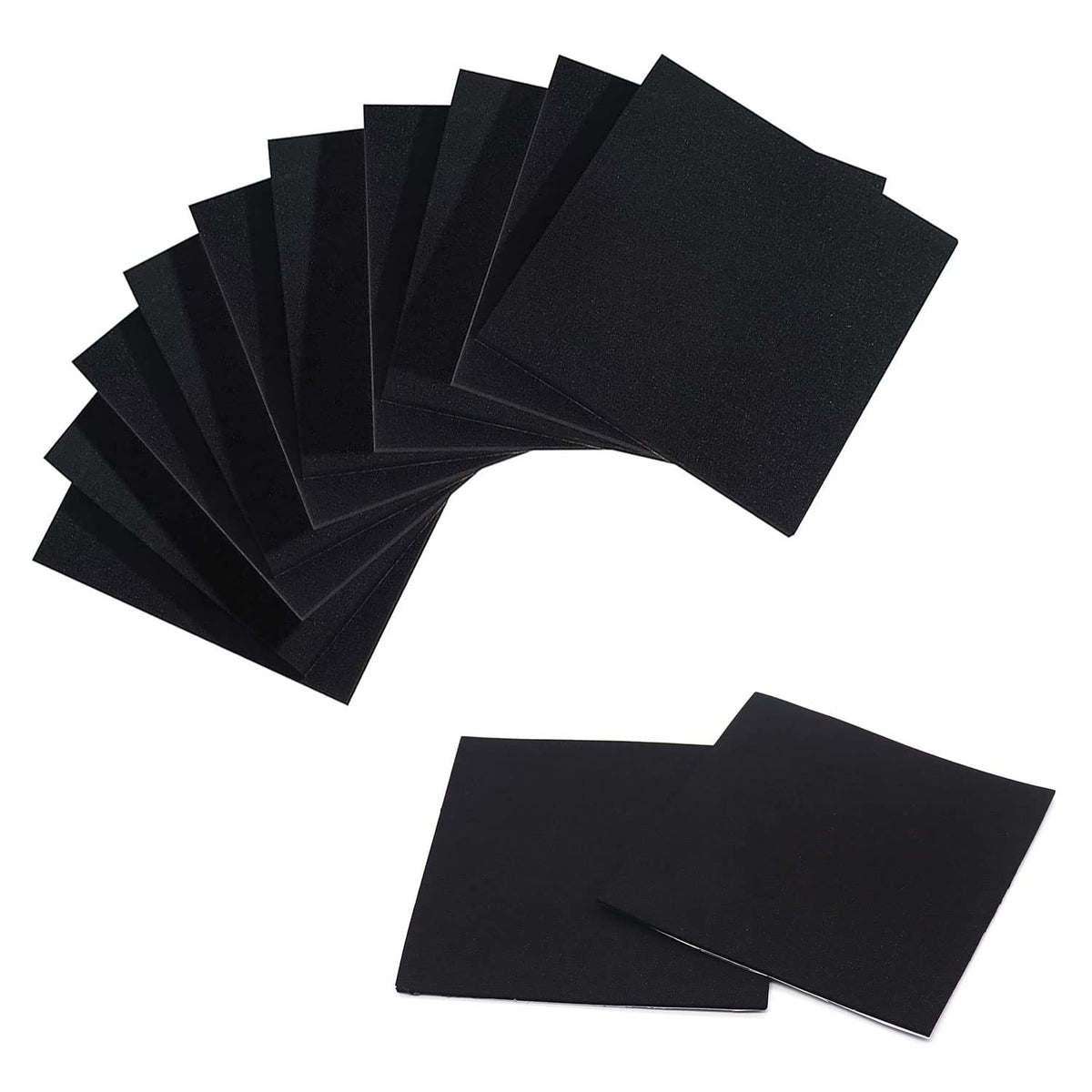 Foam Padding Sheets with Adhesive Backing - Self Stick Neoprene Insulation Foam,22PCS 1/16 Inch Thick X 4 Inch Long X