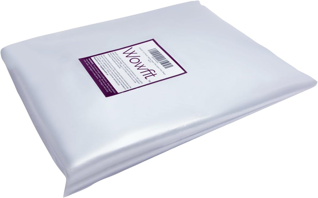 30 CT 16x20 1.1 Mil Large Clear Poly Bags for Packaging, Flat Open