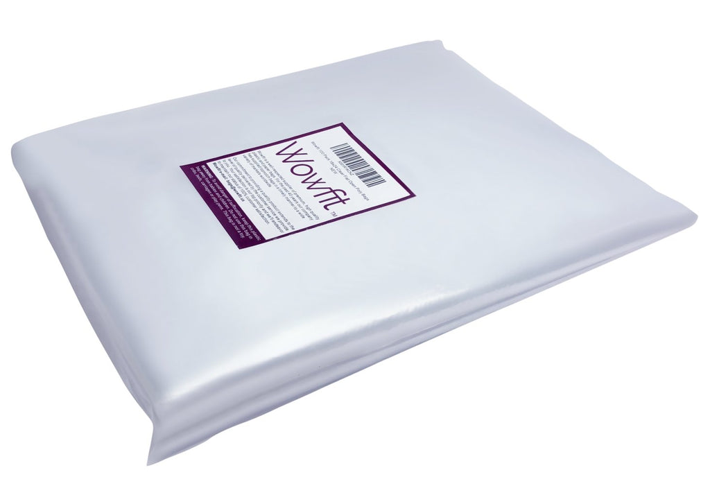 100 CT 16x20 1.1 Mil Large Clear Poly Bags for Packaging, Flat Open