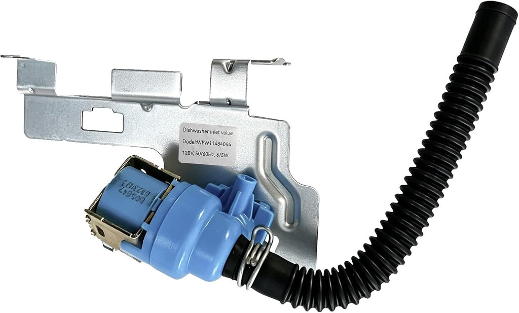 W11434044 Dishwasher Water Inlet Valve Replacement Kit Fits For Whirlpool, Kenmore, Maytag, Jenn-Air, KitchenAid Dishwasher Water Inlet Valve, Replace Part Mumbers W11187724, W11025972 and W11025970