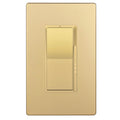 TOPGREENER 300W LED Dimmer Light Switch, Single Pole/3-Way, Gold, 1 Pack